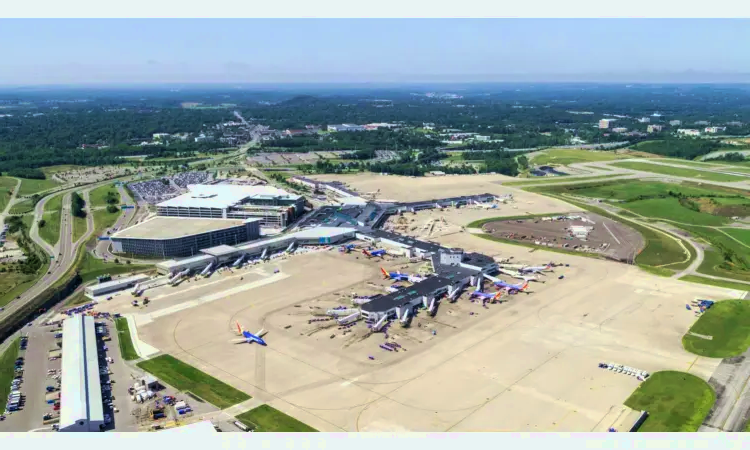 De internationale luchthaven van Nashville