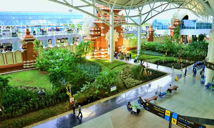 De internationale luchthaven Ngurah Rai
