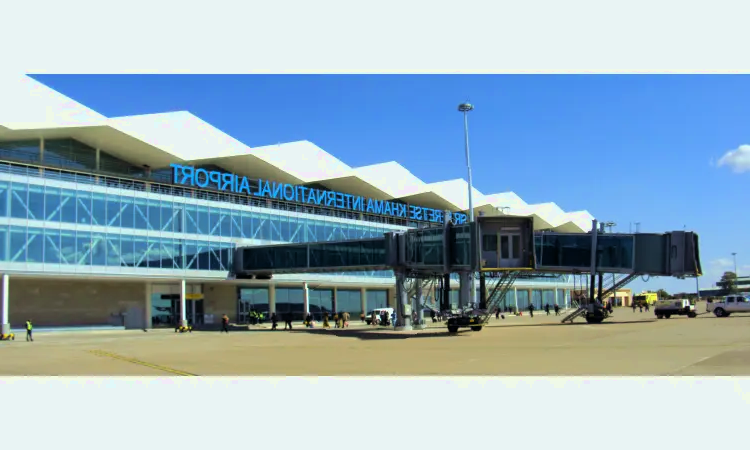 Международный аэропорт имени сэра Серетсе Хамы