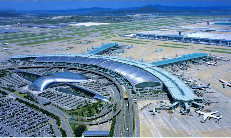 Прямые рейсы из Международный аэропорт Инчхон (ICN) – AviaScanner