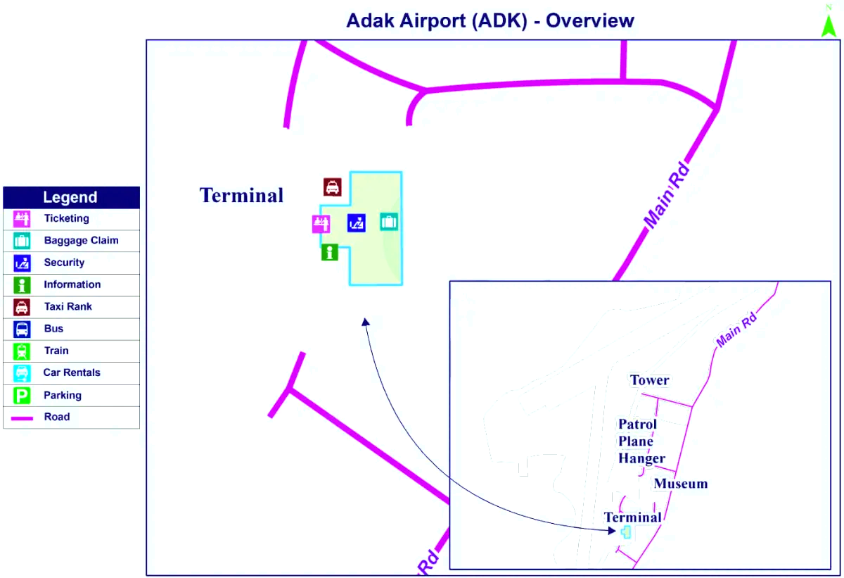 Flughafen Adak