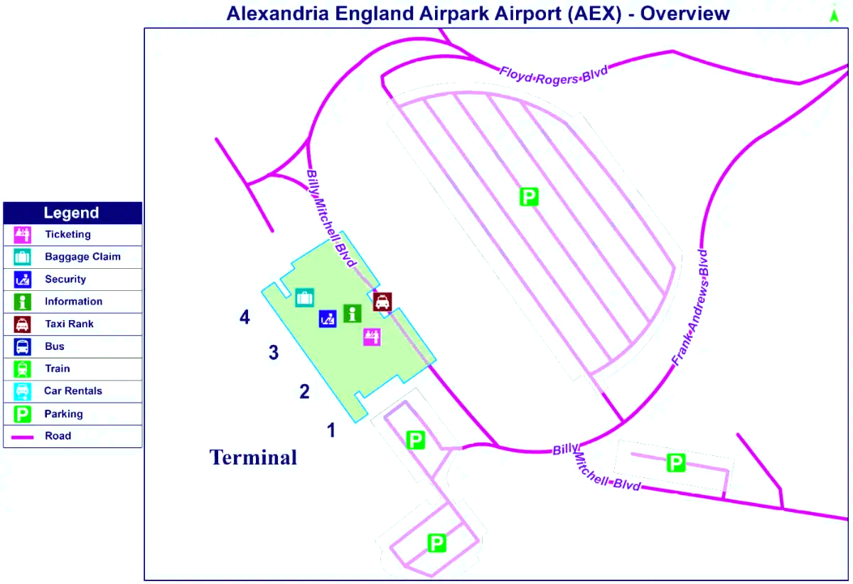 Alexandrijské mezinárodní letiště
