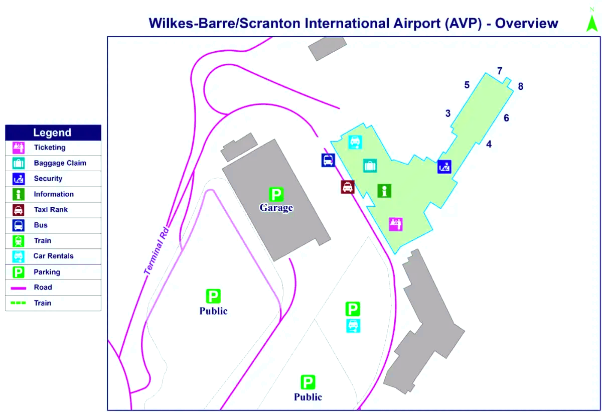 Bandara Internasional Wilkes-Barre/Scranton