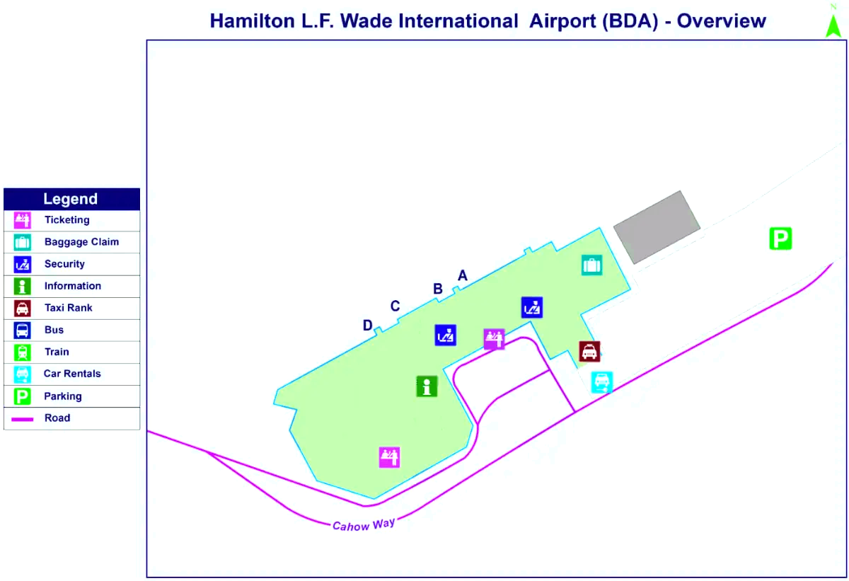 Internationaler Flughafen LF Wade