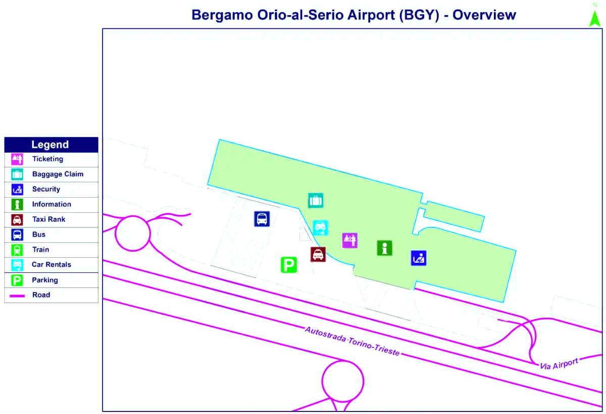 Internationaler Flughafen Il Caravaggio