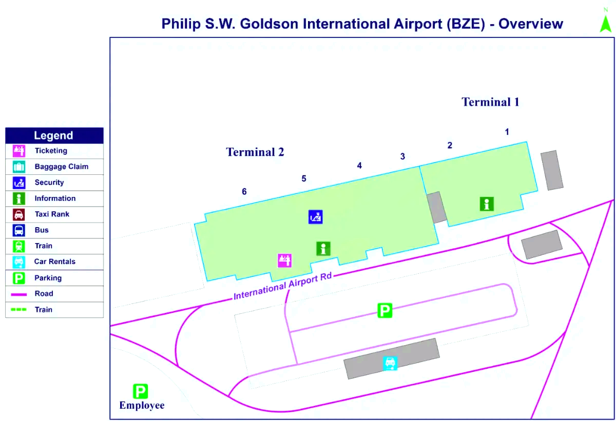 Internationaler Flughafen Philip SW Goldson
