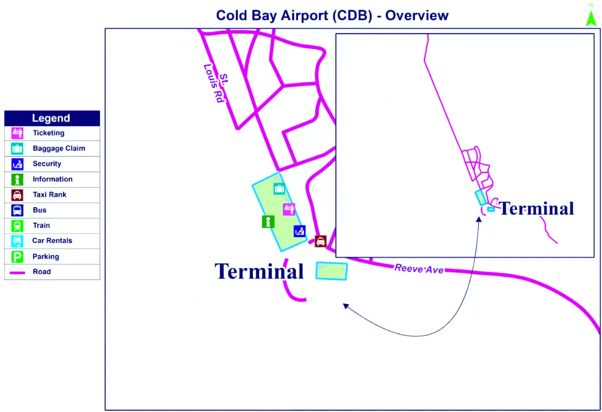 Flughafen Cold Bay