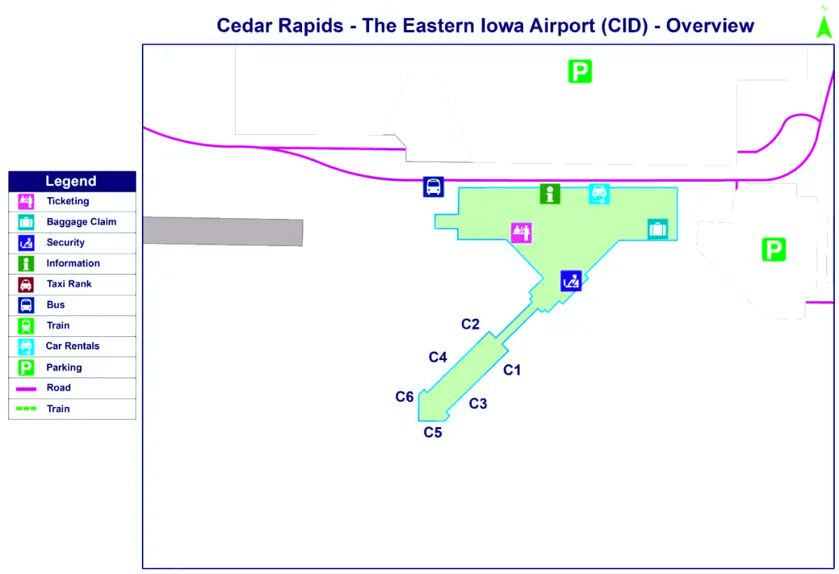 Aeroporto do Leste de Iowa