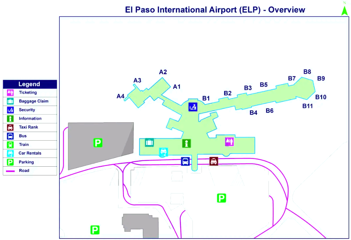 Internationaler Flughafen El Paso