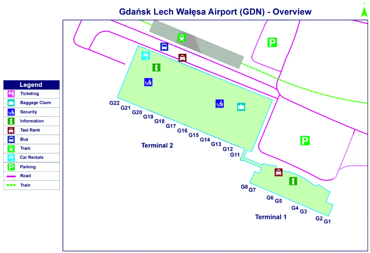 Gdansk Lech Walesa repülőtér