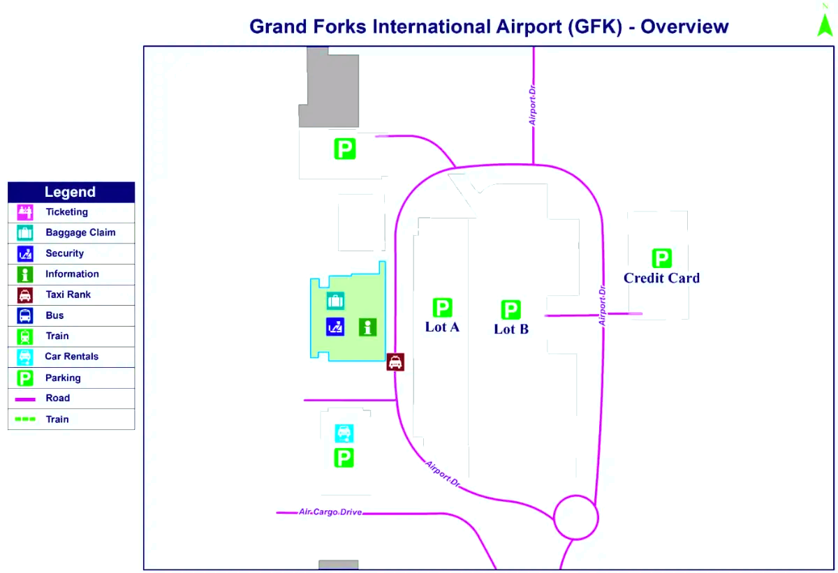 Internationale luchthaven Grand Forks