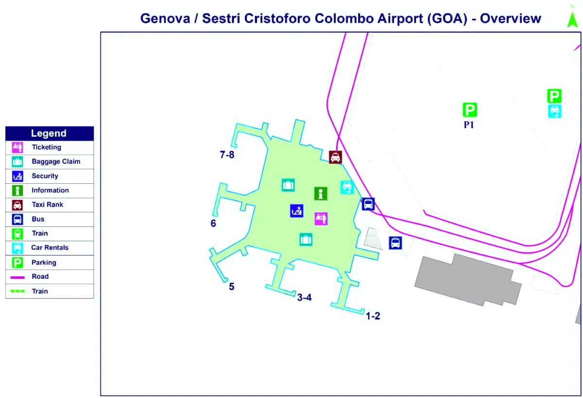 Flughafen Genua