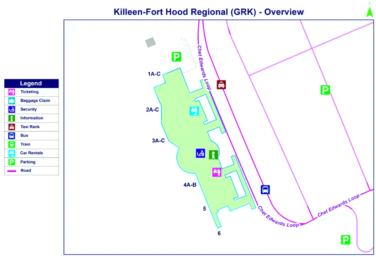 Killeen-Fort Hood regionale lufthavn