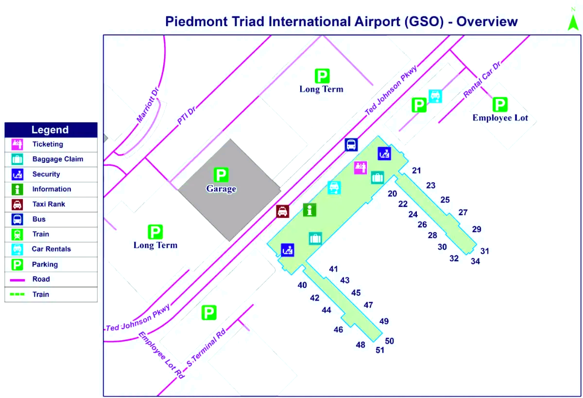 مطار بيدمونت ترياد الدولي