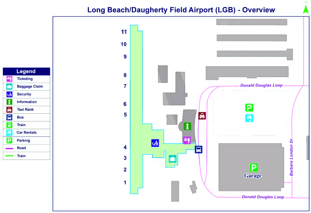 Long Beach lufthavn
