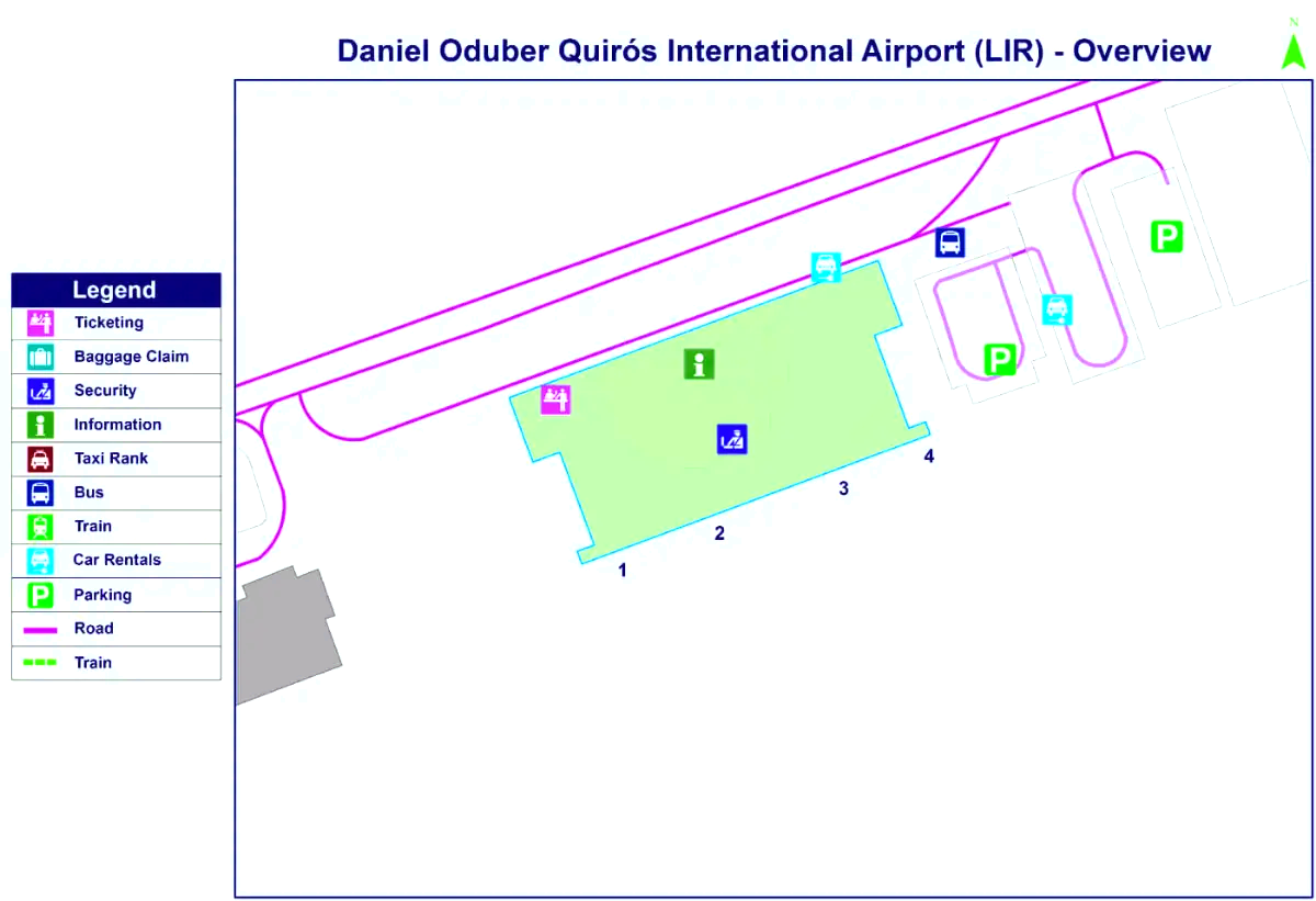 Daniel Oduber Quirósin kansainvälinen lentokenttä
