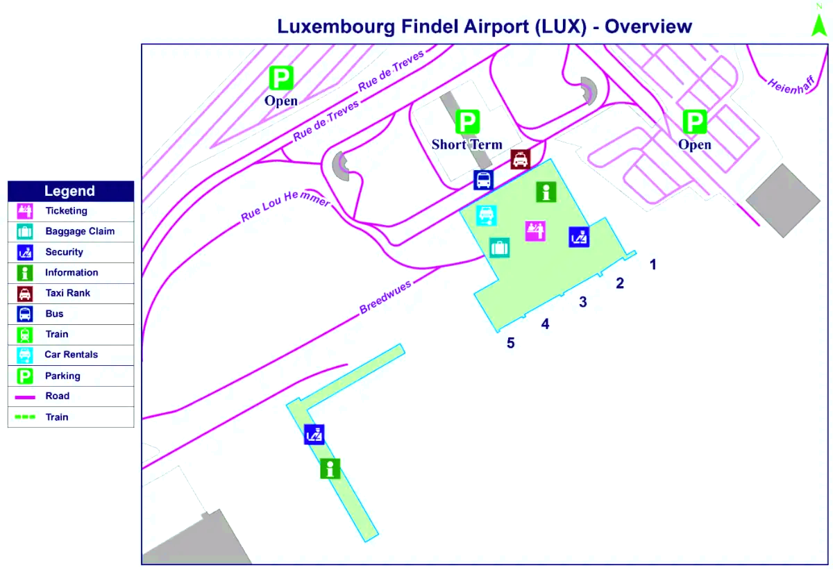 Международный аэропорт Люксембург-Финдел