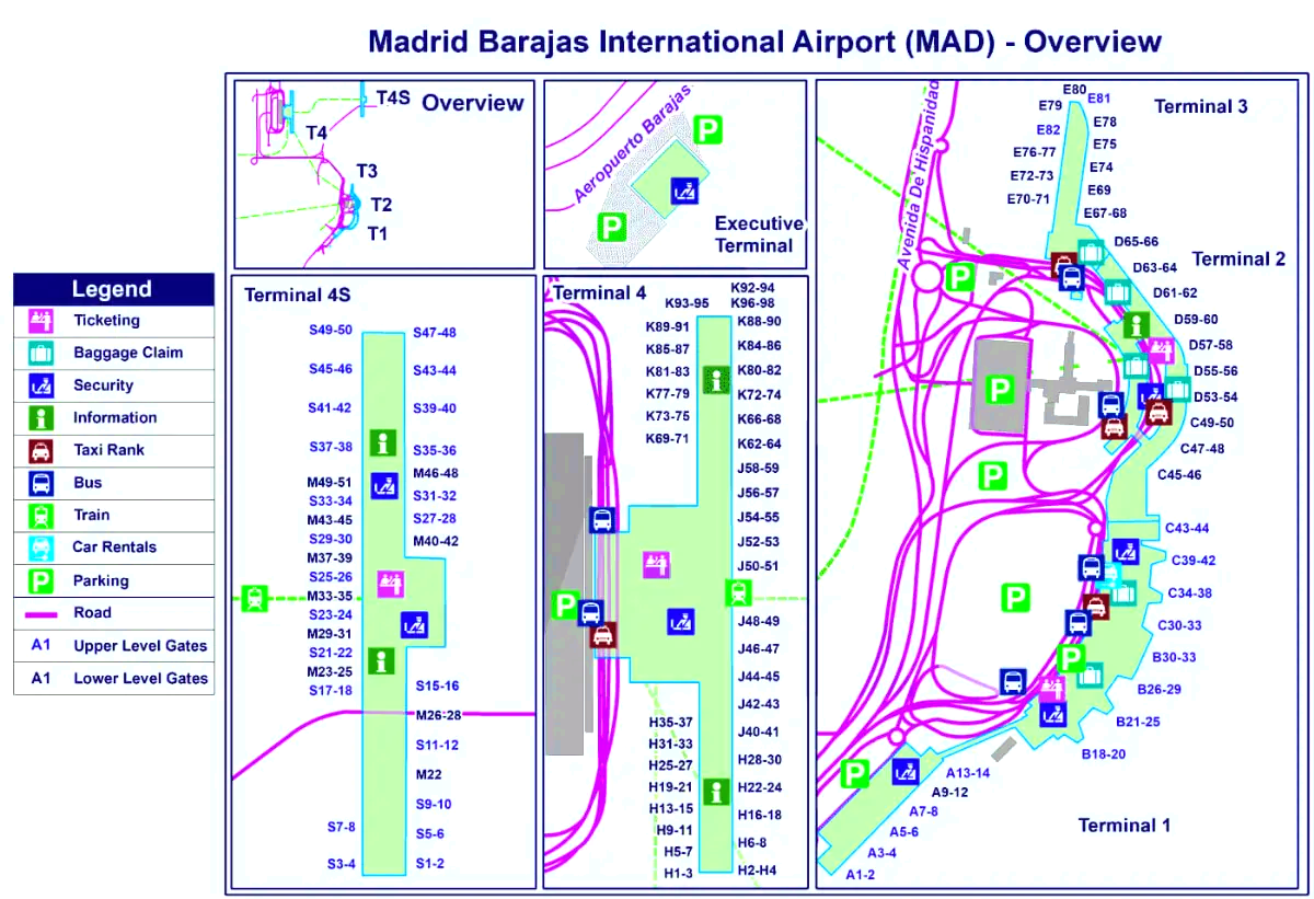 مطار أدولفو سواريز مدريد باراخاس
