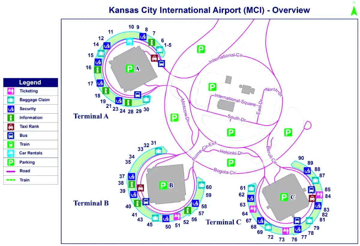 Internationale luchthaven Kansas City