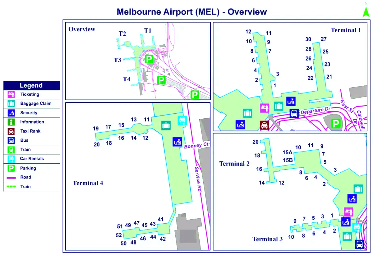 Melbourne flyplass