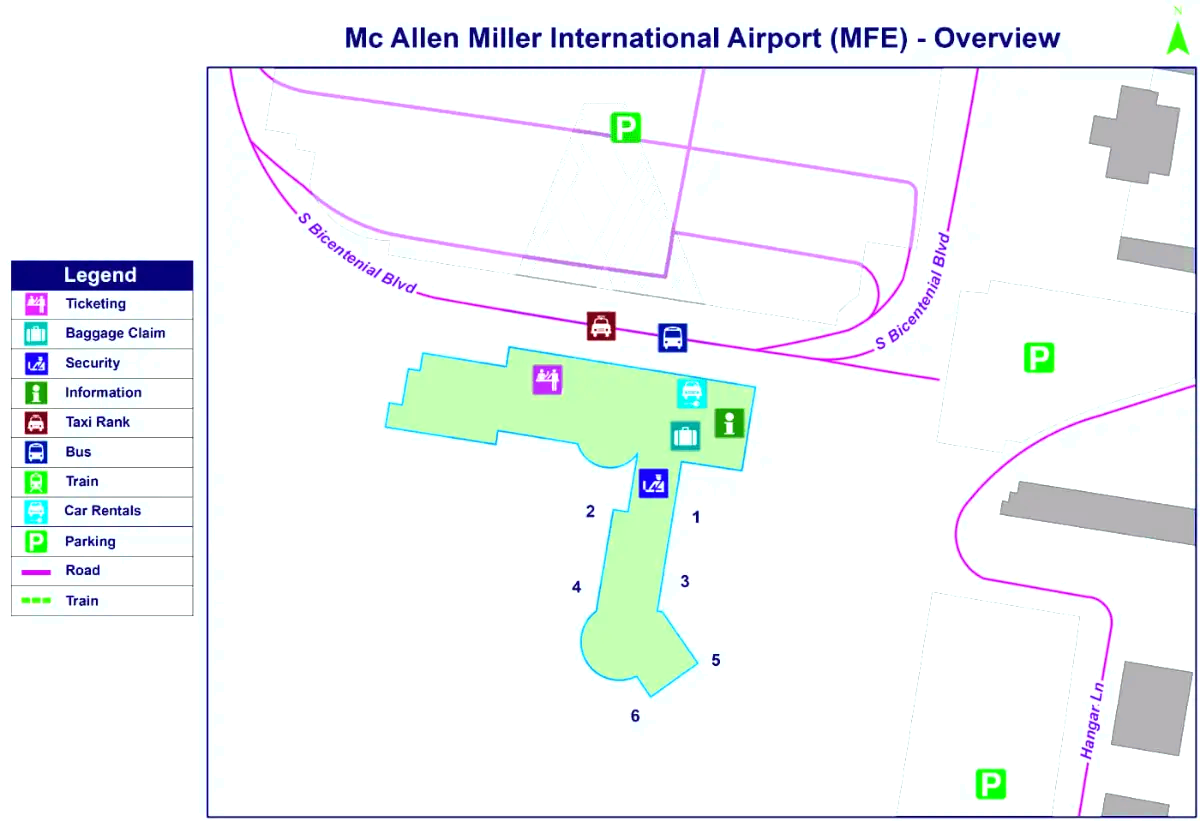 McAllen-Miller internationella flygplats