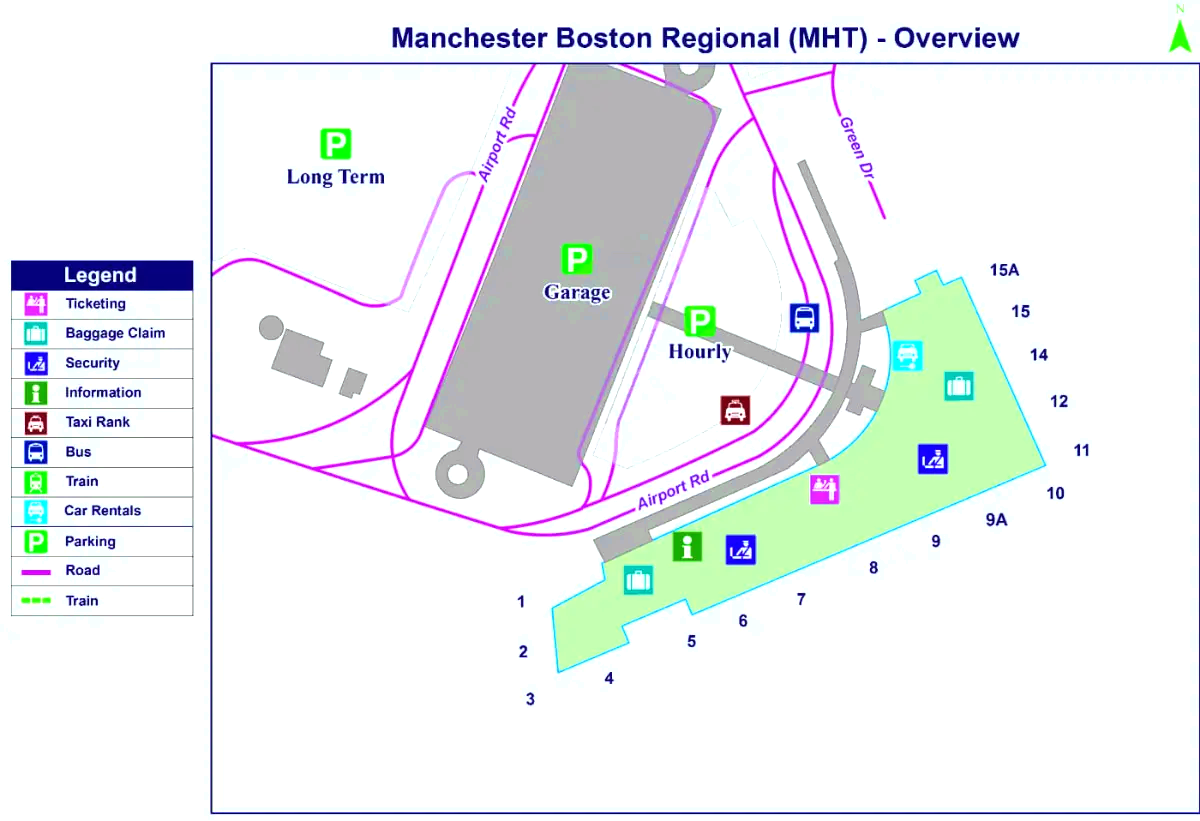 Manchester–Boston regionale flyplass