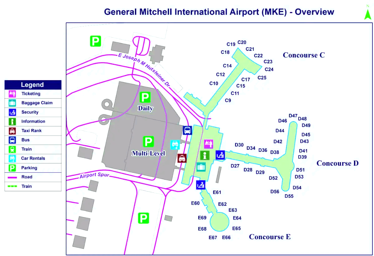 General Mitchell nemzetközi repülőtér