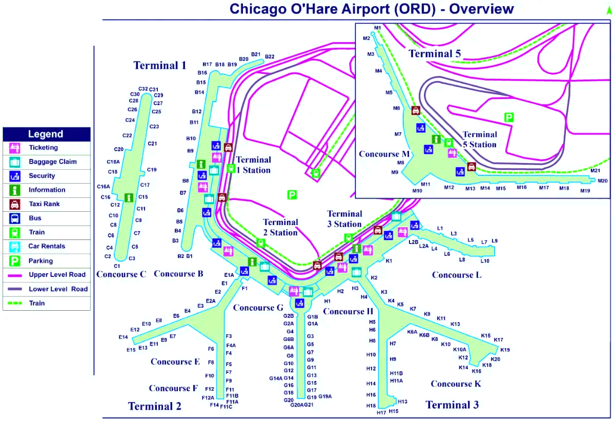 O'Hare internasjonale flyplass
