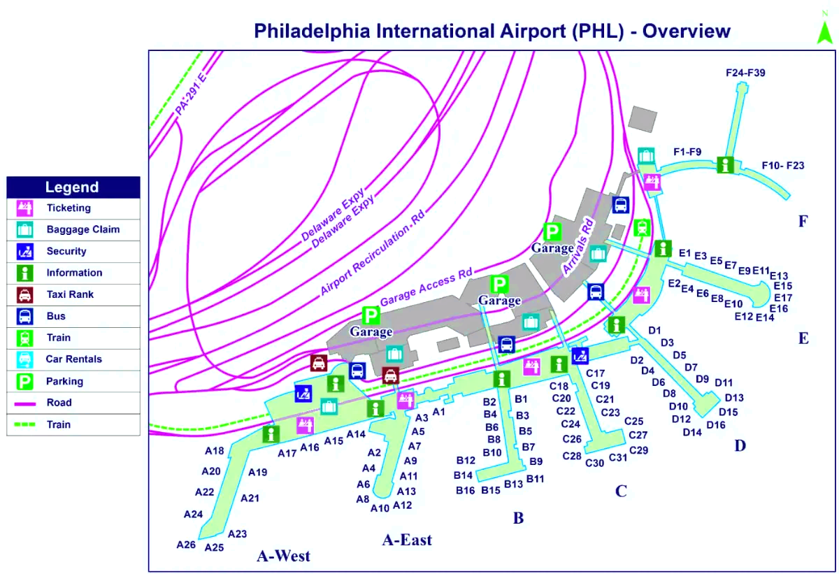 Международный аэропорт Филадельфии
