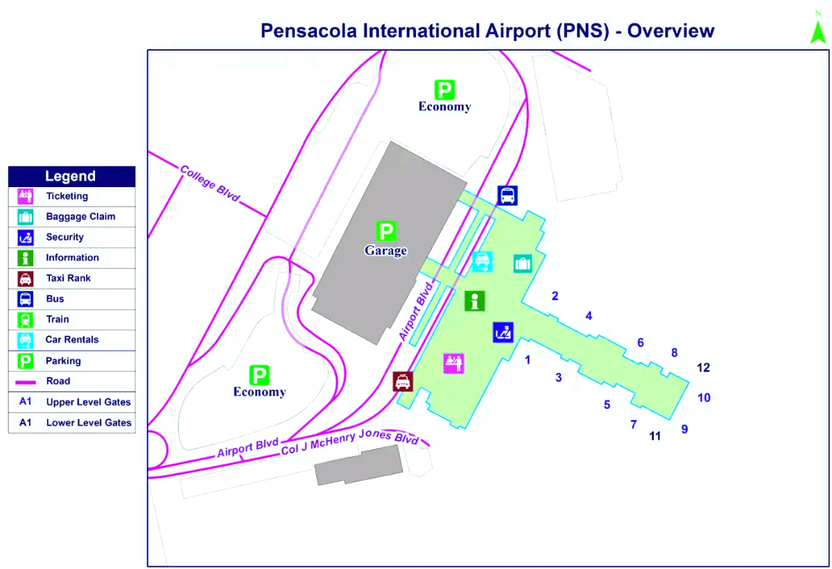 Международный аэропорт Пенсакола