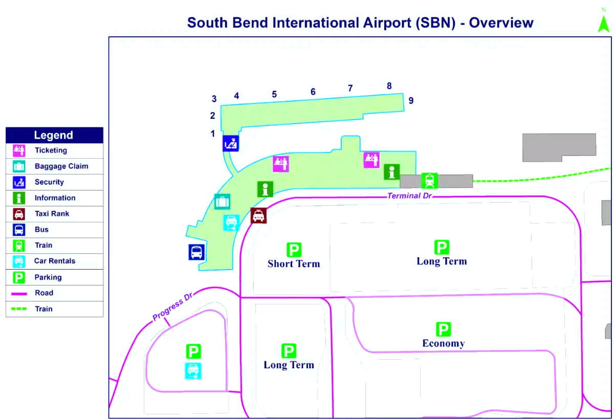 South Bendin kansainvälinen lentokenttä