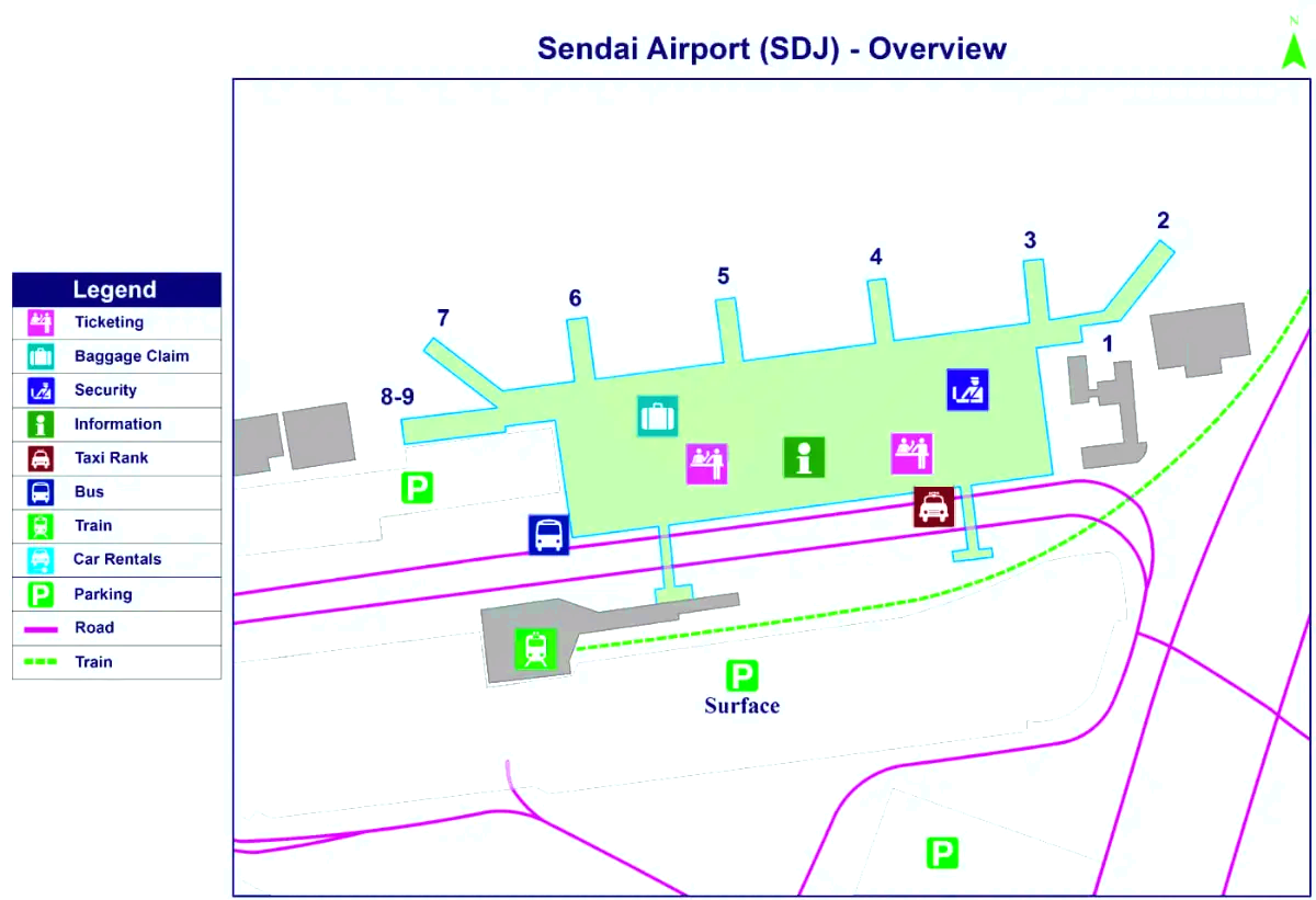 Sendai lidosta