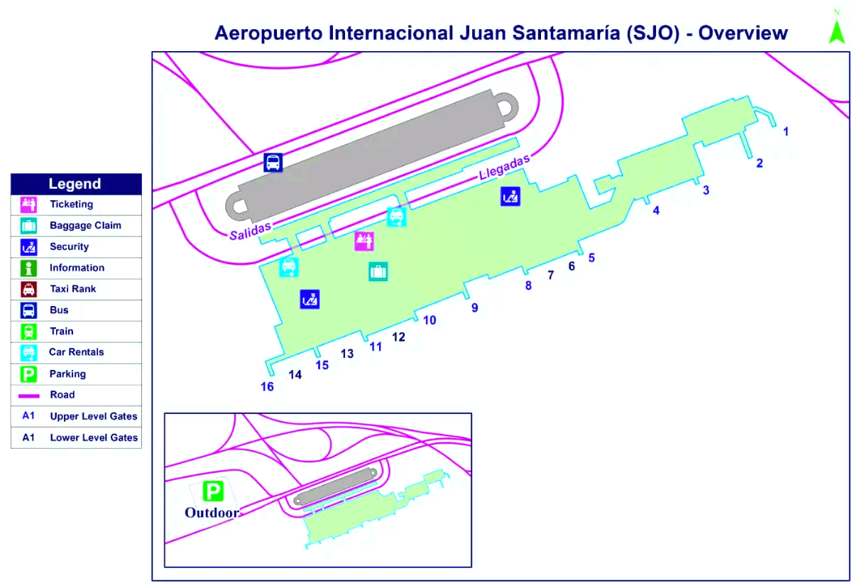 Международный аэропорт Хуан Сантамария