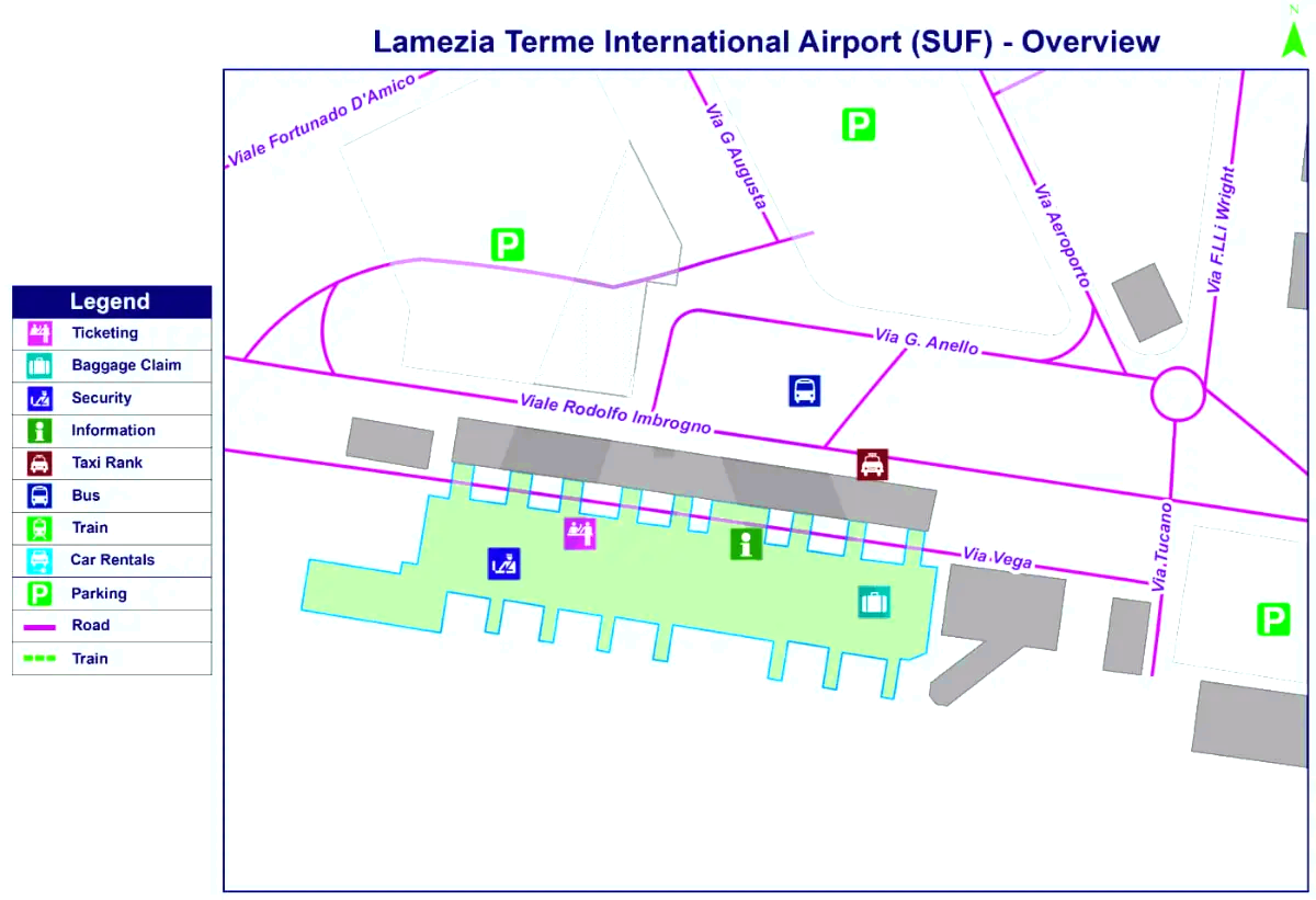 Международный аэропорт Ламеция Терме