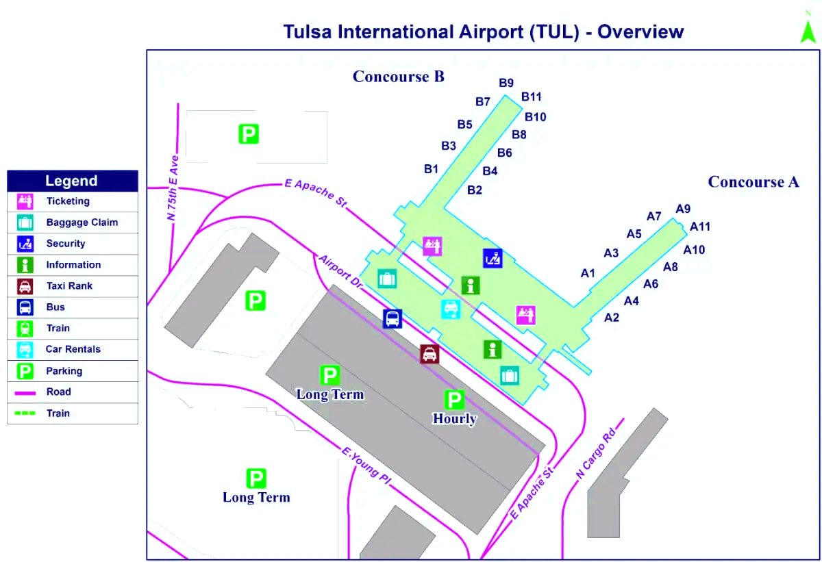 Tulsa internasjonale flyplass