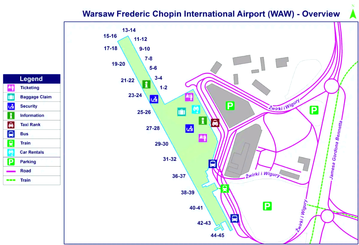 Варшавский аэропорт имени Шопена