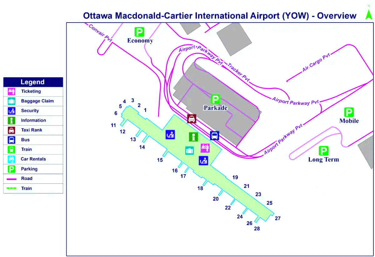 Ottawa/Macdonald-Cartier Uluslararası Havaalanı