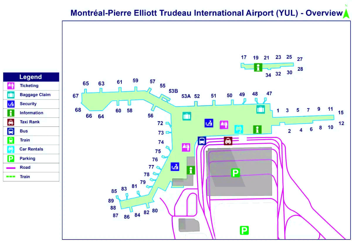 Международный аэропорт Монреаля имени Пьера Эллиота Трюдо